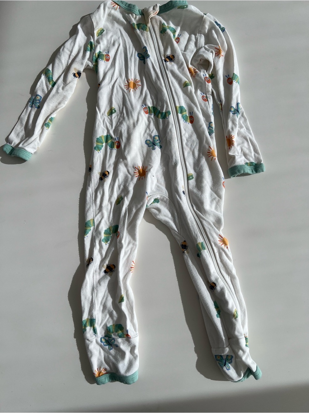 Kyte Baby Zippered Romper Eric Carle Hungry Caterpillar 12–18 Months